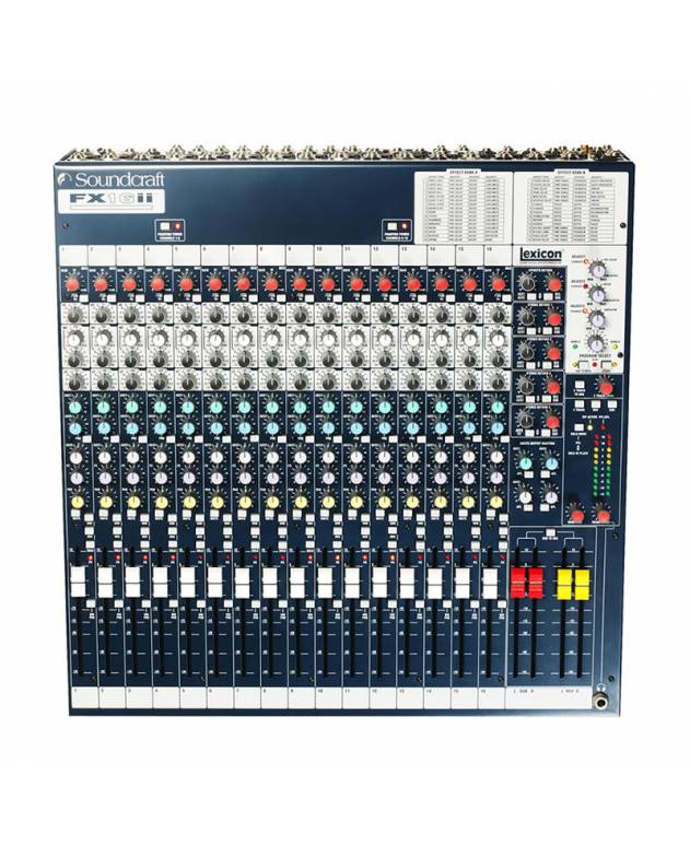 Soundcraft FX16-II 16-Channel Mixer with Lexicon Effects - Wailian ...
